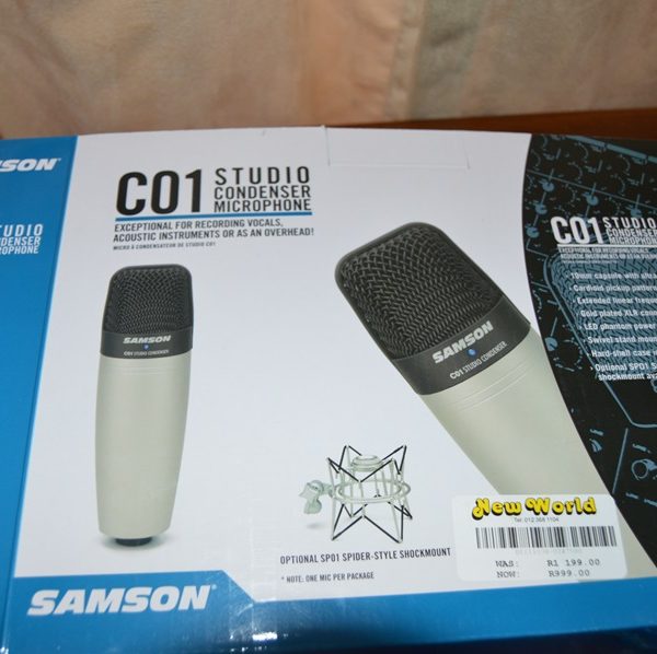 Samson C01 condenser microphone