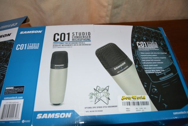 Samson C01 condenser microphone