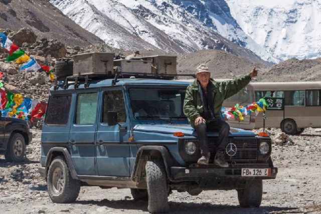 Gunther Holtorf tour around the world in a Mercedes Benz G Wagon nicknamed Otto