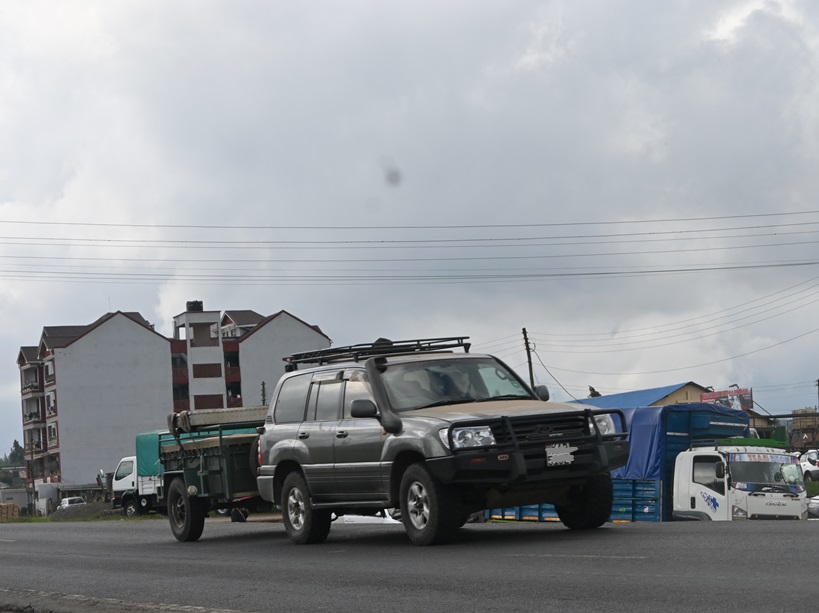 Truck camping in Kenya 